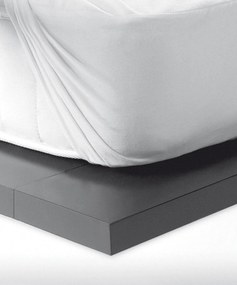Επίστρωμα Μονό Jersey Αδιάβροχο Με Φάσα Cotton Cover White 80x200+30 - Kentia