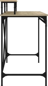 vidaXL Γραφείο Sonoma Δρυς 100x50x90 εκ. από Επεξεργασμένο Ξύλο