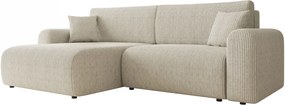 Γωνιακός καναπές Floryn-Εκρού