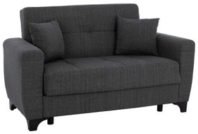 Καναπές Κρεβάτι Διθέσιος Hema HM3243.03 Ψηλή Πλάτη 160x84x88cm Grey Ύφασμα
