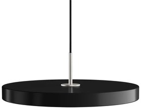 Φωτιστικό Οροφής Asteria Medium Steel 2182C4172 Φ43x4cm Led 1300lm 16W 3000k Black Umage