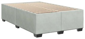 ΚΡΕΒΑΤΙ BOXSPRING ΜΕ ΣΤΡΩΜΑ ΑΝΟΙΧΤΟ ΓΚΡΙ 120X200 ΕΚ. ΒΕΛΟΥΔΙΝΟ 3286282