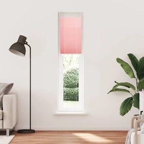 vidaXL Πλισέ Στόρι Ροζ 40x200 εκ. Πλάτος Υφάσματος 39,4 εκ. Πολυεστέρας