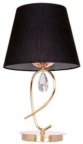 Φωτιστικό Επιτραπέζιο Aca TNK81490CG1T BASILICO Μαύρο Ματ (Black Mat)