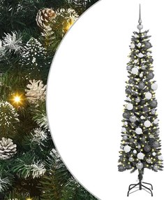 vidaXL Τεχνητό Χριστουγεννιάτικο Δέντρο με 300 LED Πράσινο 180 cm