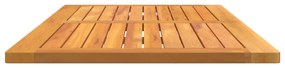 vidaXL Ρουστίκ Επιφάνεια Τραπεζιού 110x55x2 εκ. από Μασίφ Ξύλο Acacia