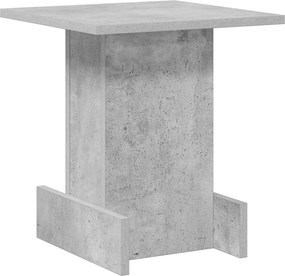 vidaXL End Table Σκυρόδεμα Γκρι 35,5 x 35 x 40 εκ Επεξεργασμένο ξύλο