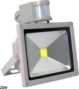 Προβολέας LED με αισθητήρα κίνησης - 20W - 6500K - 534947