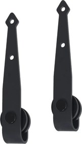 vidaXL Μηχανισμός Συρόμενης Πόρτας Μίνι 152 εκ. Ανθρακοχάλυβας