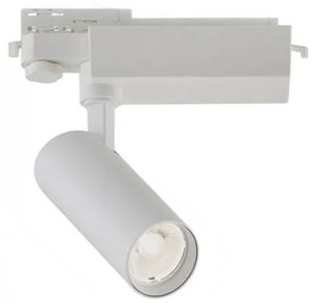 Σποτ Φωτιστικό Ράγας LED IP20 15W 3000K 24 Μοίρες Hercules Viokef 3913-010W-3-S-24 Λευκό