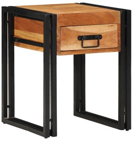 vidaXL Τραπέζι Ξύλινο 40x40x50 εκ. Μασίφ Ακακία
