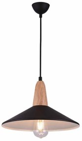 Φωτιστικό Οροφής Μονόφωτο Zambelis 180085 Black Matt