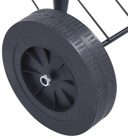 vidaXL Ψησταριά Κάρβουνου Φορητή XXL 44 εκ. με Ρόδες