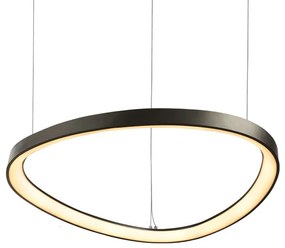 Φωτιστικό Οροφής LED Aca Harmony BR97LEDP60BKCCT Black