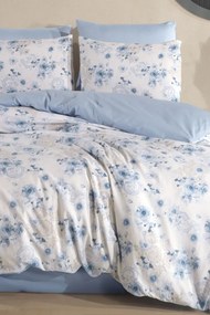 Stewehome Σετ παπλωματοθήκης και σεντονιού διπλής όψης με ελαστικό σεντόνι διπλό