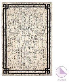 Carpet PWC-0043 beige-black 230x160cm 230x160x1 εκ.