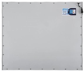 GloboStar® 60210 Χωνευτό LED Panel Milky Super Slim 60x60cm 48W 4560lm 120° CRI≥80Ra UGR<19 AC 220-240V IP20 Μ60 x Π60 x Υ1.5cm - Φυσικό Λευκό 4500K - TÜV Certified Driver - 5 Years Warranty