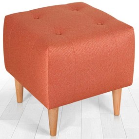 Σκαμπό Tomp 209FLF1229 43x43x43cm Orange