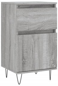 vidaXL Ντουλάπια 2 τεμ. Γκρι Sonoma 40x35x70 εκ. Επεξεργασμένο Ξύλο