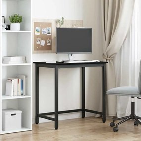 vidaXL τραπέζι Μαύρη Οξυά 100 x 50 x 76,5 εκ.