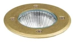 Χωνευτό Σποτ Φωτιστικό Δαπέδου LED 3,5W ΙΡ65 Φ11cm Loco Interlight -19960-Λευκό 19960