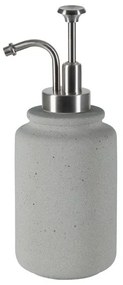 Δοχείο Κρεμοσάπουνου Κεραμικό Cemen Grey 8x19,5 - Spirella