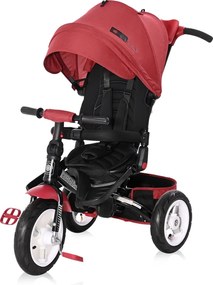 CHILDREN TRICYCLE JAGUAR AIR RED &amp; BLACK LUXE
