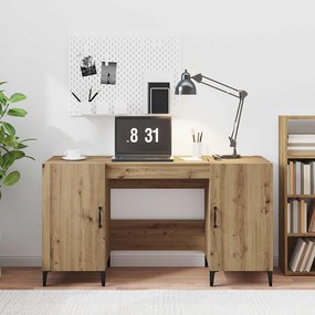 vidaXL Γραφείο Καρυδιά Χειροποίητης Εργασίας Επεξεργασμένο ξύλο