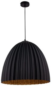 Φωτιστικό Οροφής Telma M 32021 43x50 Black-Copper Sigma Lighting Υαλοβάμβακας