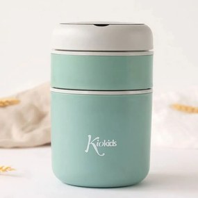 Βρεφικό Θερμός Φαγητού 710ml + Κουτάλι Kiokids Μέντα 5495