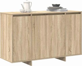 vidaXL Πλαϊνό γραφείο Sonoma Δρυς 120 x 41 x 75 εκ. Επεξεργασμένο ξύλο