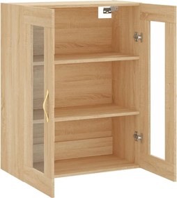vidaXL Ντουλάπι Επιτοίχιο Sonoma Δρυς 69,5 x 34 x 90 εκ.