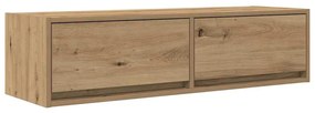 vidaXL Έπιπλο τηλεόρασης Artisan Oak 100x31x25,5 εκ Επεξεργασμένο ξύλο