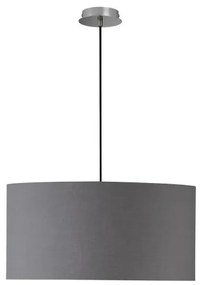 Κρεμαστό Φωτιστικό Οροφής Ύφασμα PINA Η250 Φ50 Fischer Honsel-860018-Ανθρακί 860018