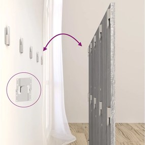 vidaXL Κεφαλάρι Κρεβατιού Γκρι Sonoma 160x1,5x80 εκ. Επεξεργ. Ξύλο