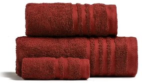 Πετσέτα Premio Bordeaux Melinen Προσώπου 50x100cm 100% Cotton Foam