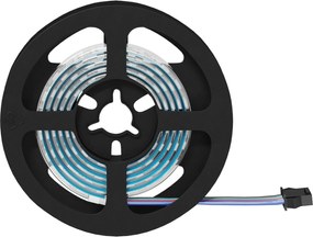 vidaXL Λωρίδα LED 12 pcs Μαύρο και Διαφανές 1200 mm