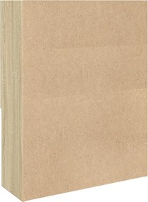 vidaXL Ντουλάπι Πλυντηρίου Sonoma Δρυς 70,5 x 24 x 90 εκ.