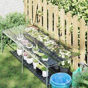 vidaXL Τarpuline Διαφανές 1 x 2 m PVC