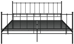 ΠΛΑΙΣΙΟ ΚΡΕΒΑΤΙΟΥ ΜΑΥΡΟ 200 X 200 ΕΚ. ΜΕΤΑΛΛΙΚΟ 324964