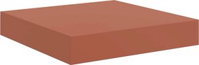 vidaXL Ράφι Τοίχου 2 τμχ. Κόκκινο 23 x 23,5 x 3,8 cm