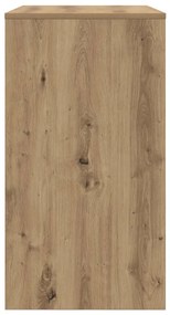 vidaXL Γραφείο artisan δρυς 77,5 x 43 x 79 εκ Επεξεργασμένο ξύλο