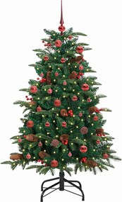 vidaXL Τεχνητό Χριστουγεννιάτικο Δέντρο με 150 LED Πράσινο 150 cm