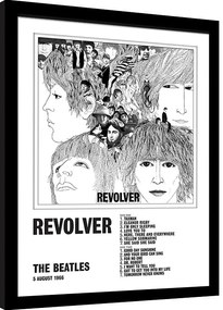 Κορνιζαρισμένη αφίσα The Beatles - Revolver