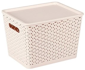 Venus 14616 Κουτί αποθήκευσης rattan με καπάκι 26x20x18