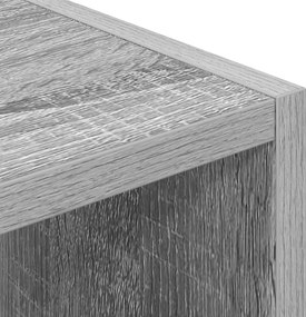 vidaXL Πλαϊνό γραφείο Γκρίζο Σονομα 90 x 30 x 90 cm