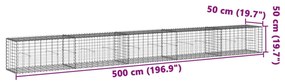 ΣΥΡΜΑΤΟΚΙΒΩΤΙΟ ΜΕ ΚΑΛΥΜΜΑ 500X50X50 ΕΚ. ΑΠΟ ΓΑΛΒΑΝΙΣΜΕΝΟ ΧΑΛΥΒΑ 3295136