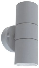 Απλίκα Φωτιστικό Τοίχου Aλουμίνιο Granada H16,35 Φ6 Bot Lighting-GRANADA2M-Γκρι GRANADA2M