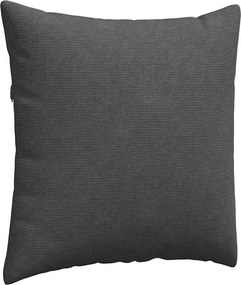 vidaXL Μαξιλάρι Καναπέ 2 pcs Σκούρο Γκρι 60 x 60 cm
