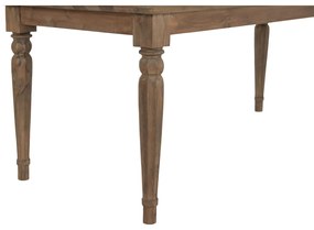 Τραπεζαρία Home ESPRIT ξύλο teak 200 x 90 x 78 cm